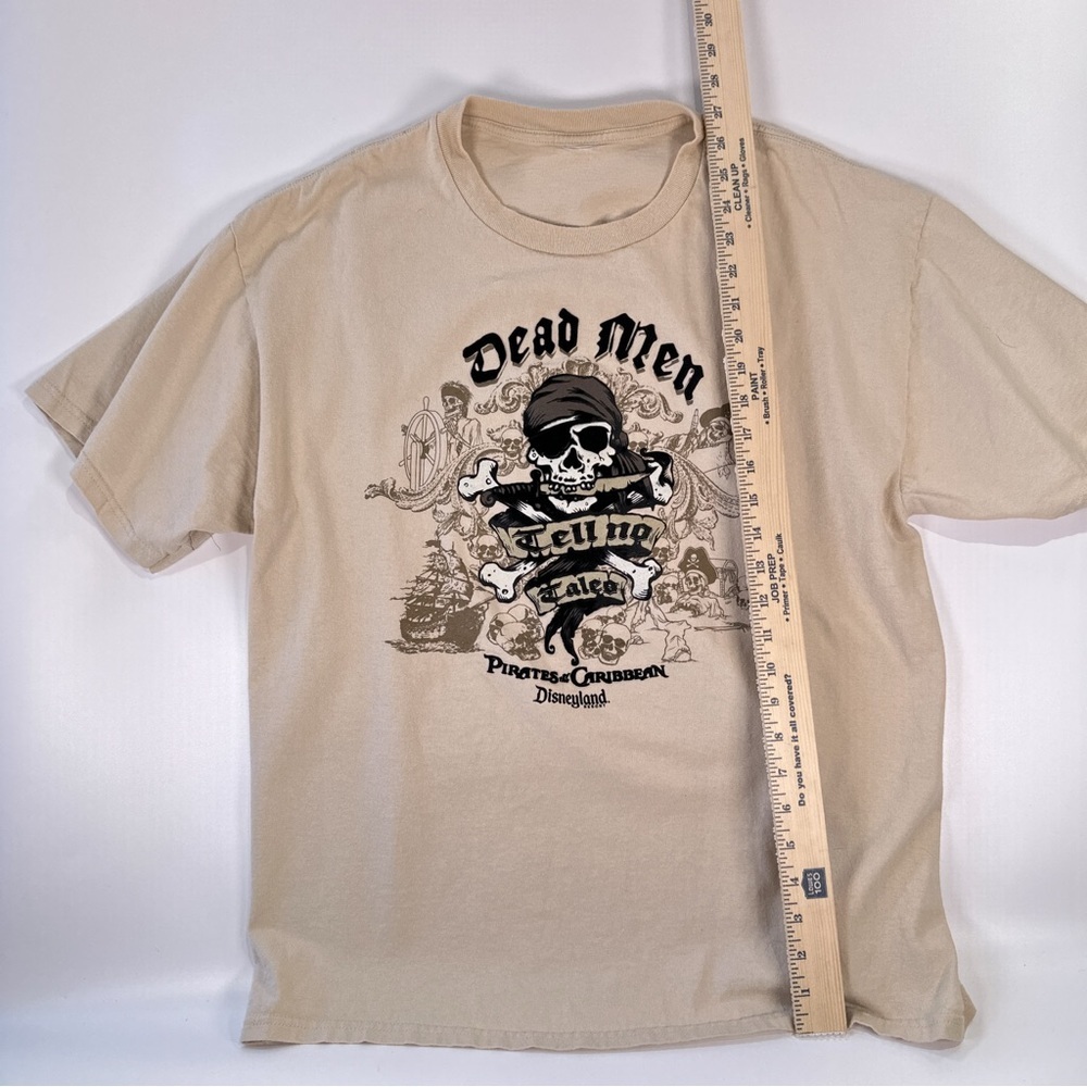 Disney Mens T Shirt Pirates Of The Caribbean Dead Men Tell No Tales XL - Picture 5 of 6